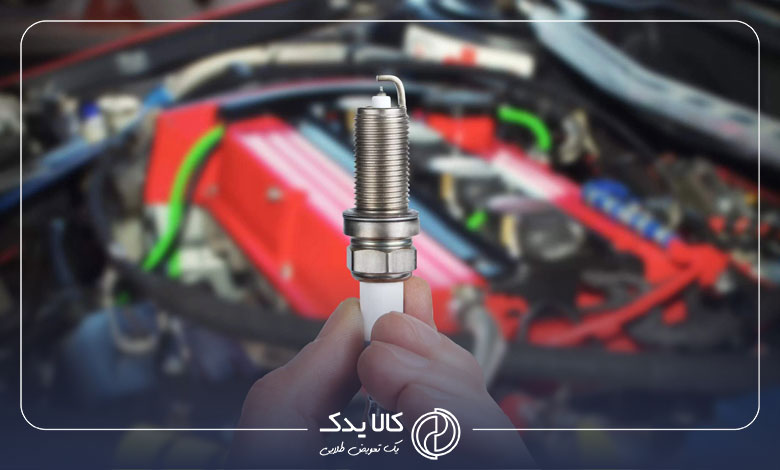 تجمع دوده سیاه در سطح شمع ماشین