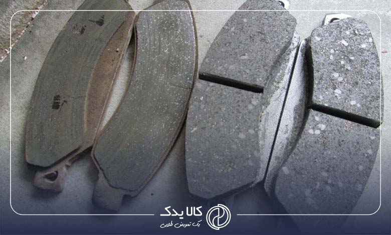 جا‌به‌جا کردن پدهای ترمز در یک محور