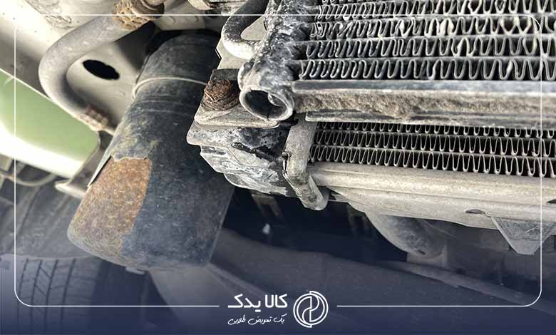 هزینه تعمیر سوراخ شدن رادیاتور ماشین