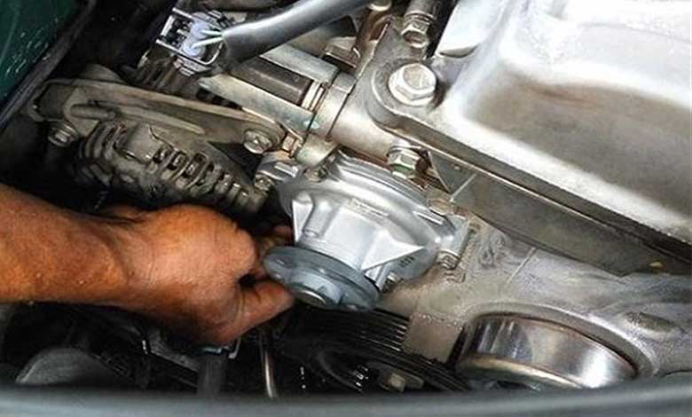 واتر پمپ ماشین چیست؟ + 9 علائم خرابی واتر پمپ
