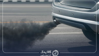 دود سیاه از اگزوز